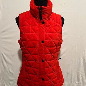 Marc New York by Andrew Marc Women's Beet Red Quilted Puffer Vest - Sz S/P